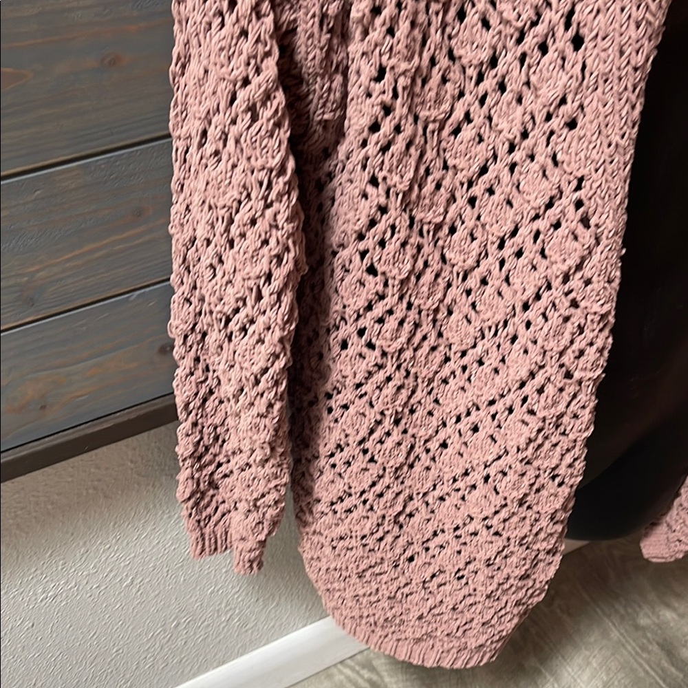 Moon & Madison Taupe Knit Cardigan - Picture 4 of 11
